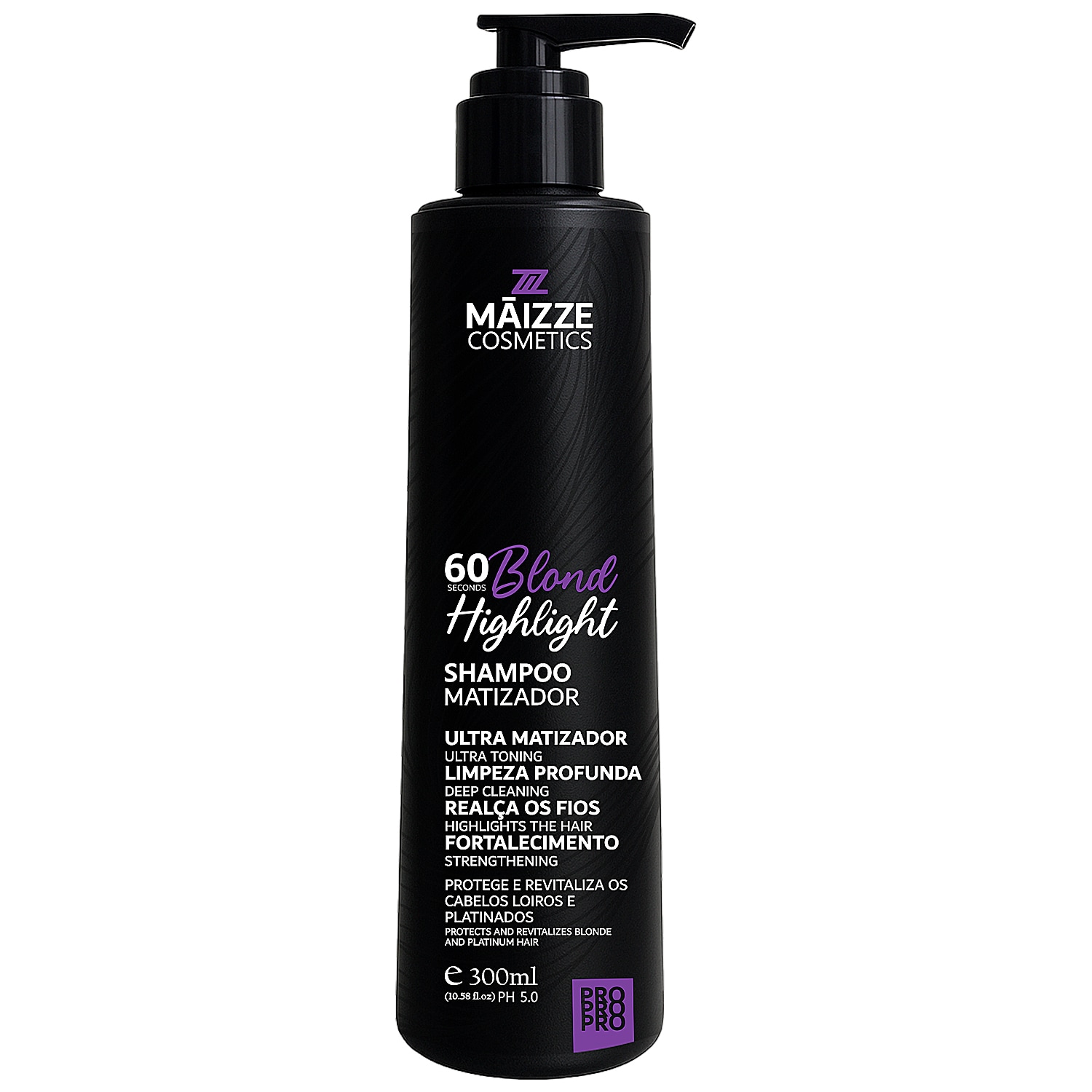 Maizze Blond Highlight Violet Shampoo 300ML