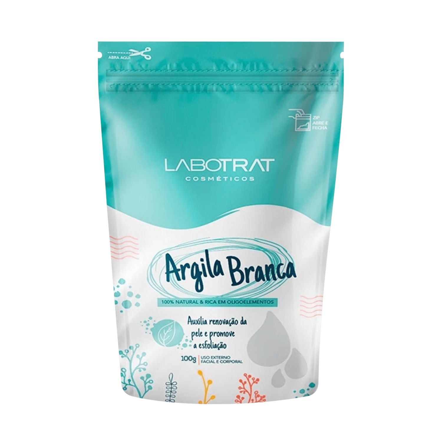 Labotrat Argila Branca - Máscara Multifuncional 100g