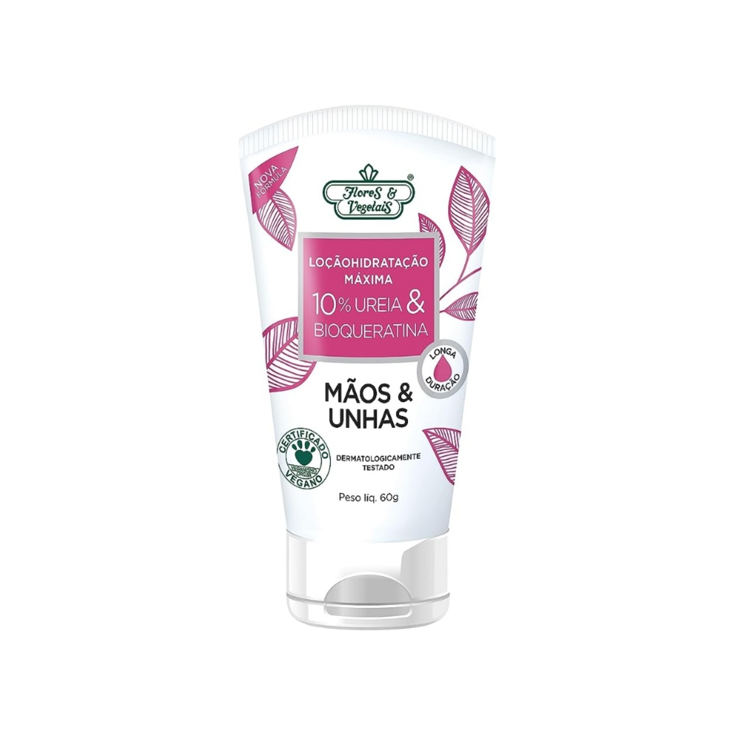 Loção Hidratante Flores E Vegetais Hidratação Max Uréia 60g