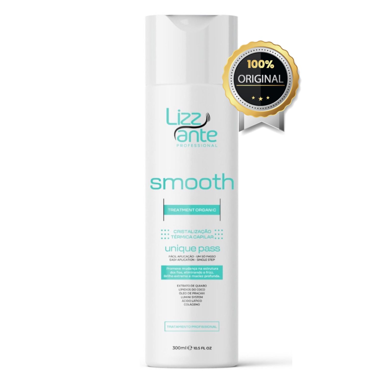 Escova Progressiva Smooth Absolut 300ml - Orgânica alisamento perfeito para todos os tipos de cabelos