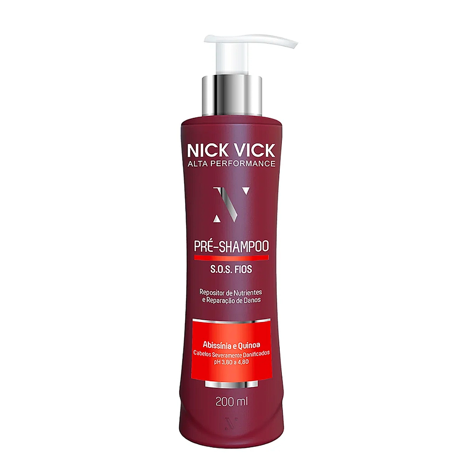 Nick & Vick Alta Performance S.O.S Fios - Pré-Shampoo 200ml