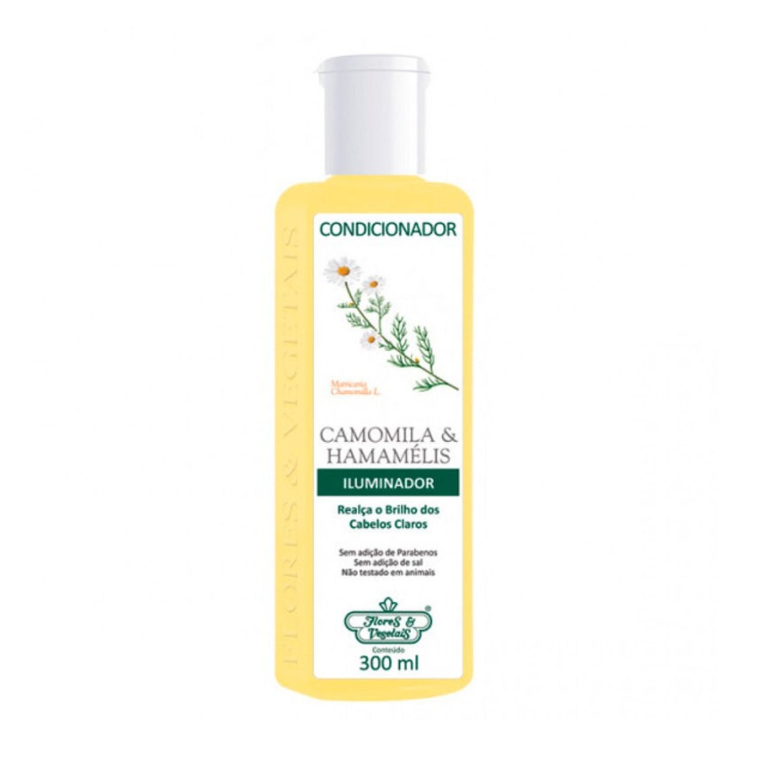 Condicionador Flores E Vegetais Camomila E Hamamelis 300Ml