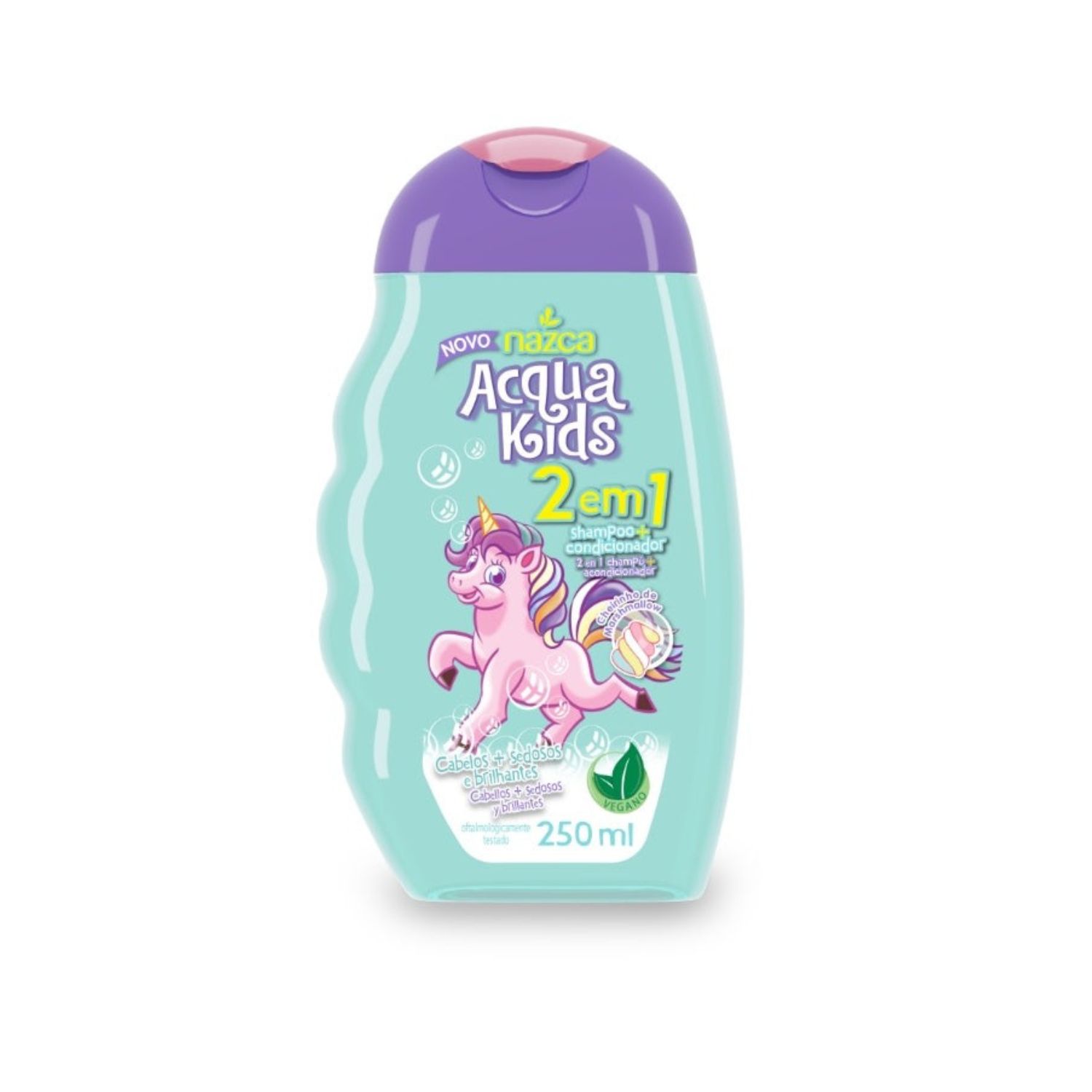 Shampoo Nazca Acqua Kids 2x1 Marshmallow 250ml