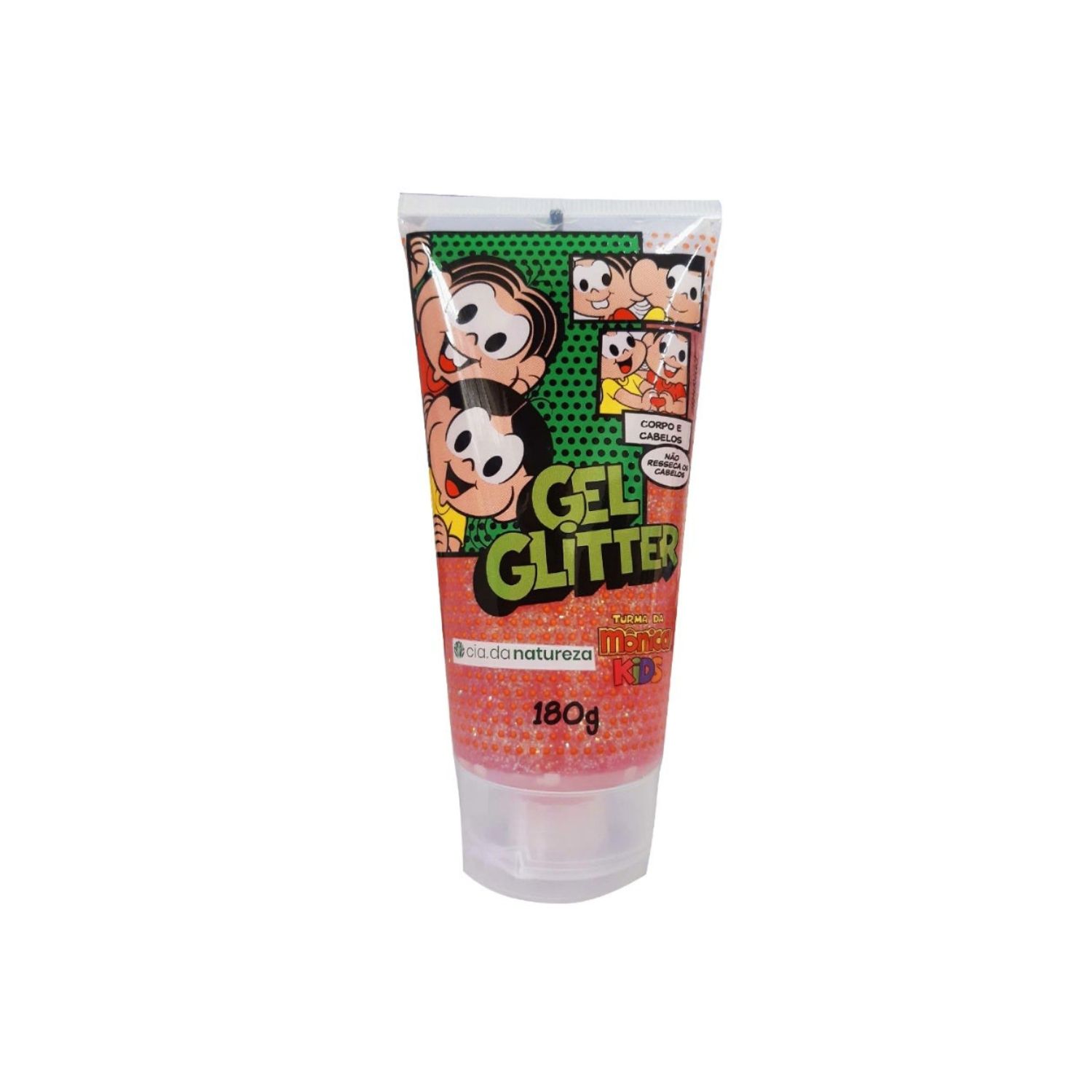 Gel Glitter Infantil Turma Da Mônica 180G