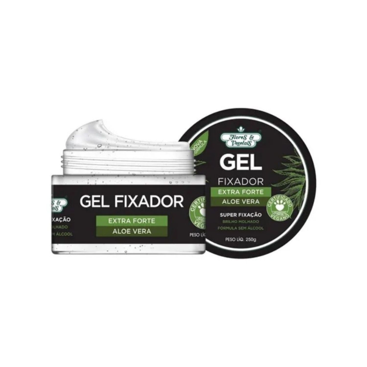 Gel Fix Flores Vegetais Pantenol 250g