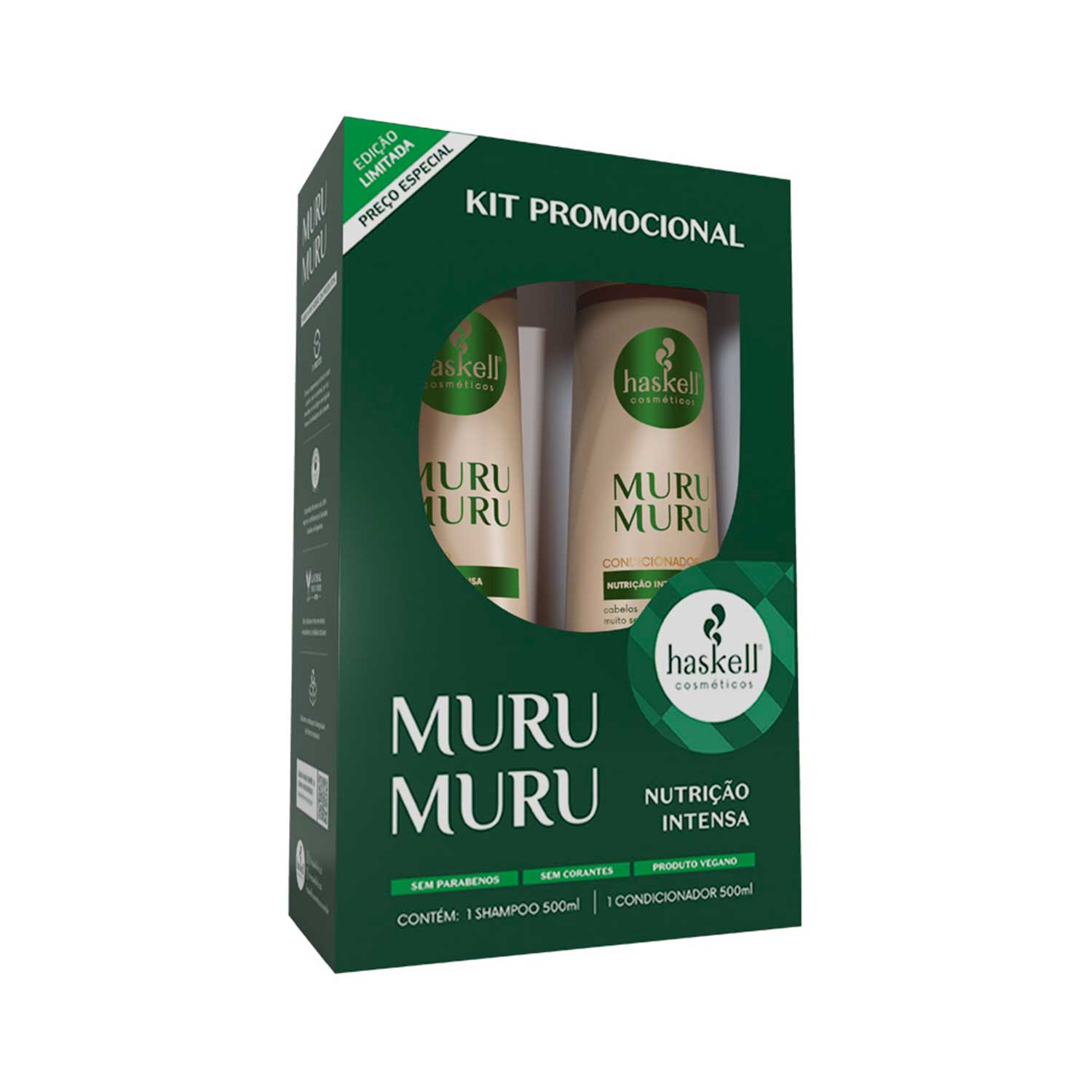 Kit Haskell Murumuru para Nutrição e Recuperação (2 Produtos)