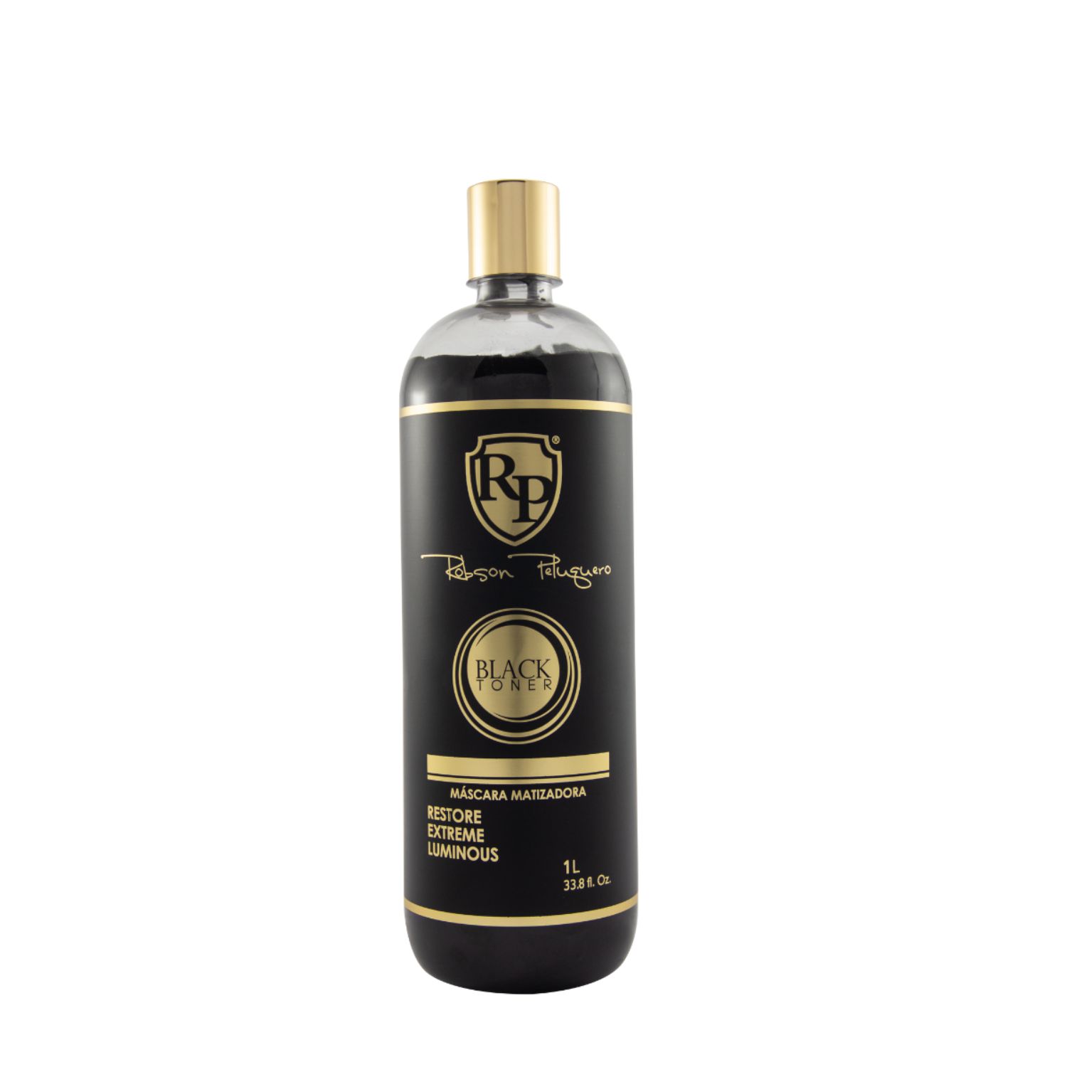 Robson Peluquero Black Toner - Máscara Capilar Matizadora 1L