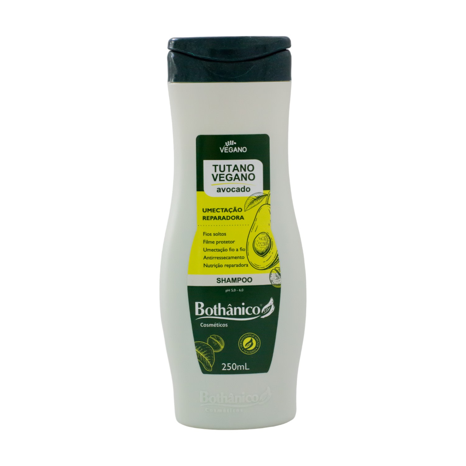Bothânico Cosméticos Shampoo Tutano Vegano - Avocado 250ml