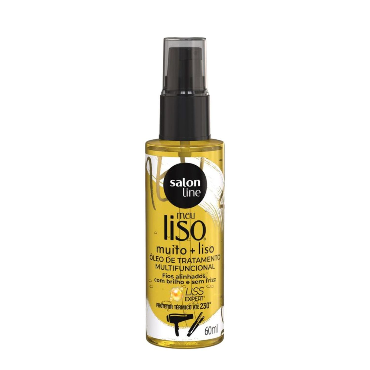 Salon Line Meu Liso Muito + Liso - Óleo de Tratamento Multifuncional 60ml