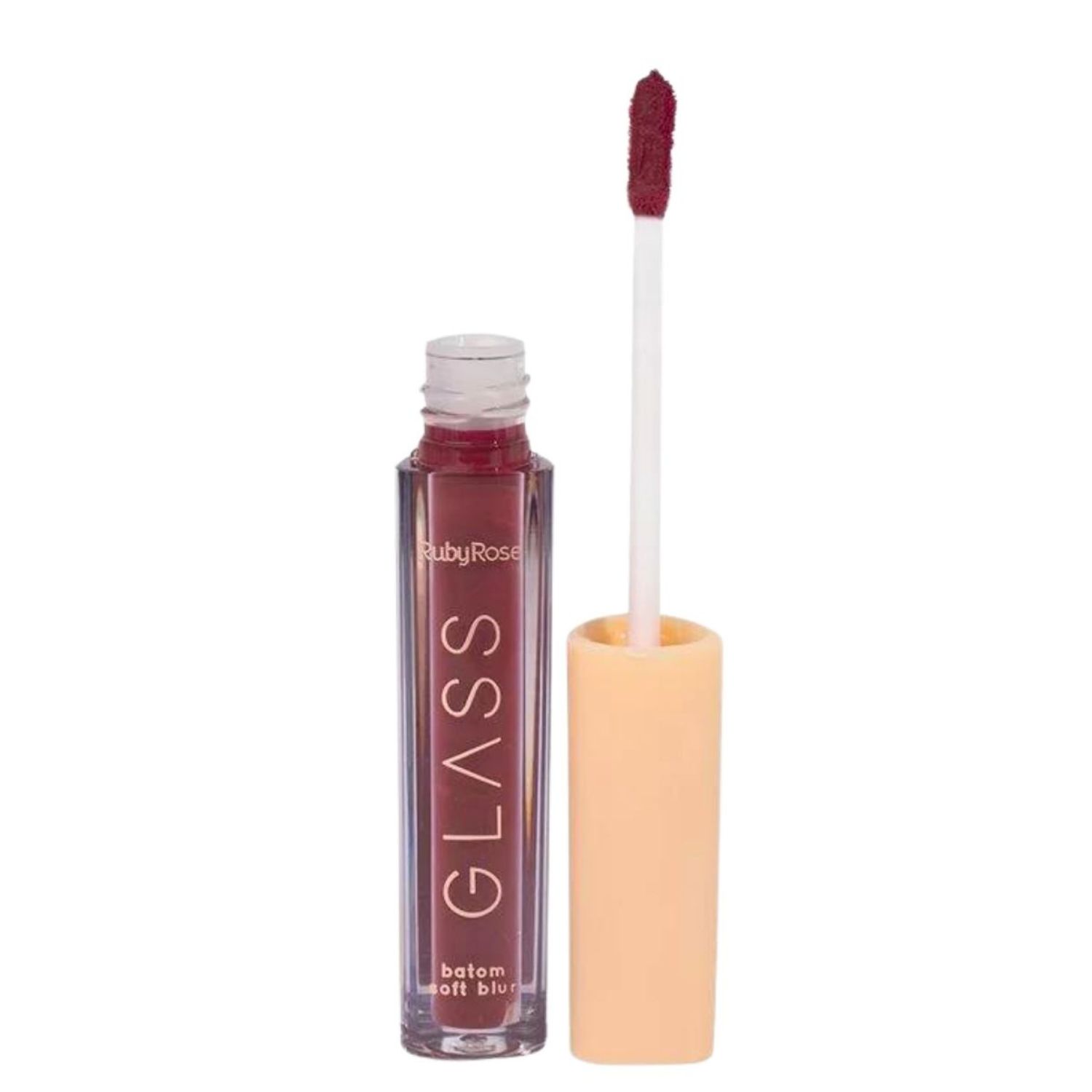 Ruby Rose Glass Soft Blur Bg05 - Batom Líquido 3,3ml