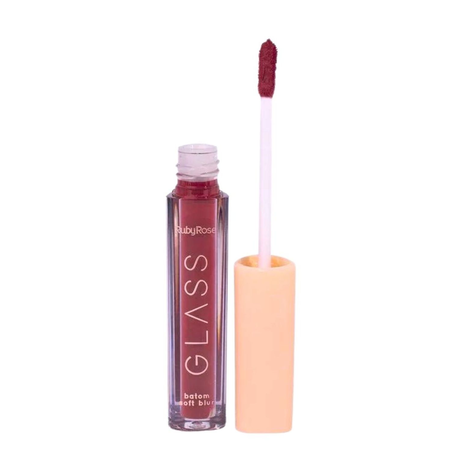 Ruby Rose Glass Soft Blur Bg07 - Batom Líquido 3,3ml