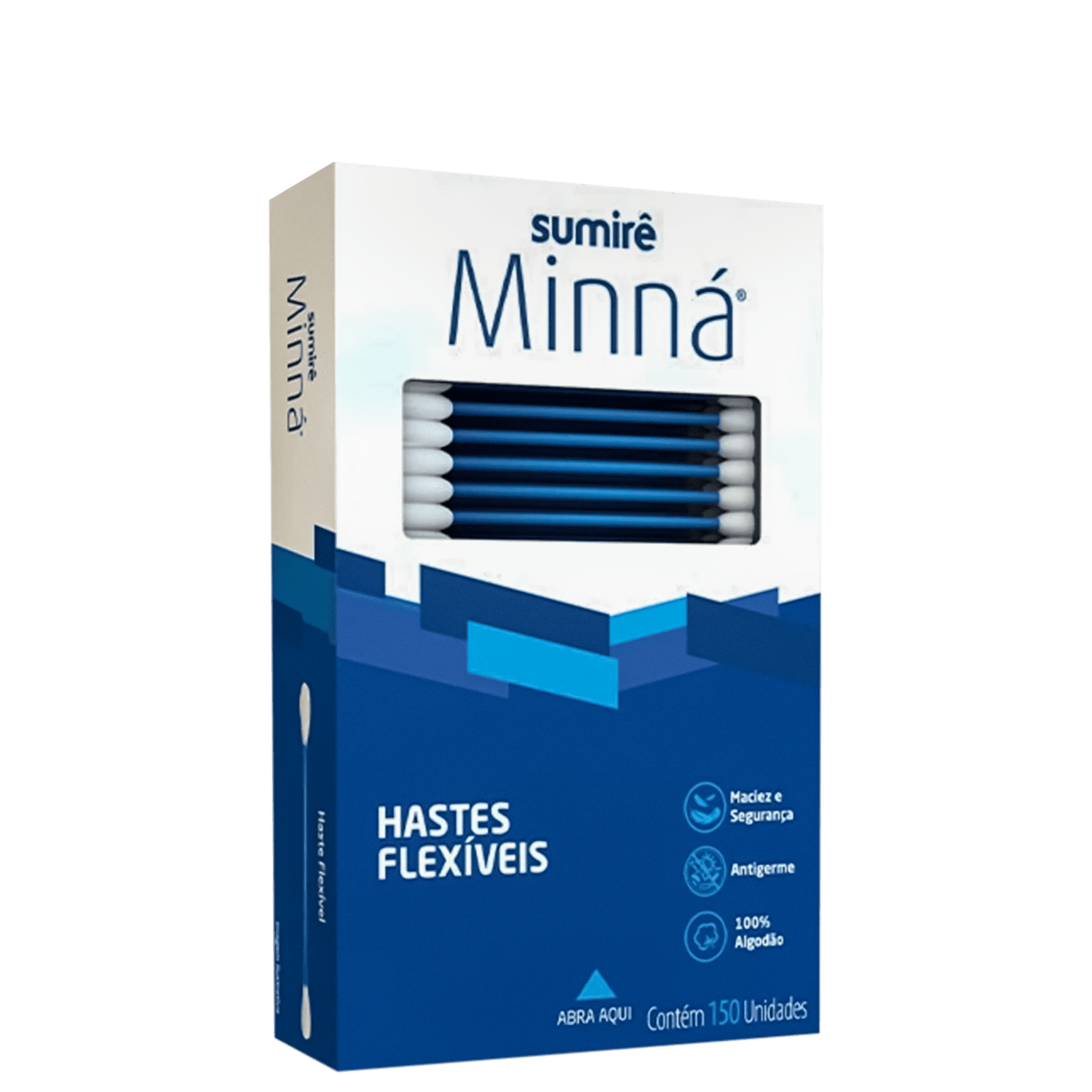 Minná – Hastes Flexíveis Tradicionais (150 Unidades)