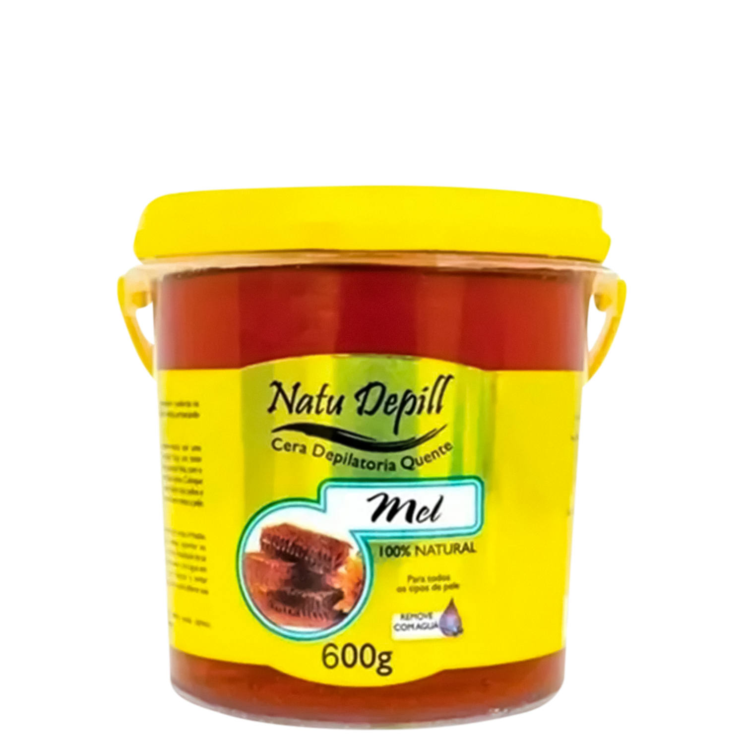 Natu Depill Mel - Cera Depilatória Quente 600g