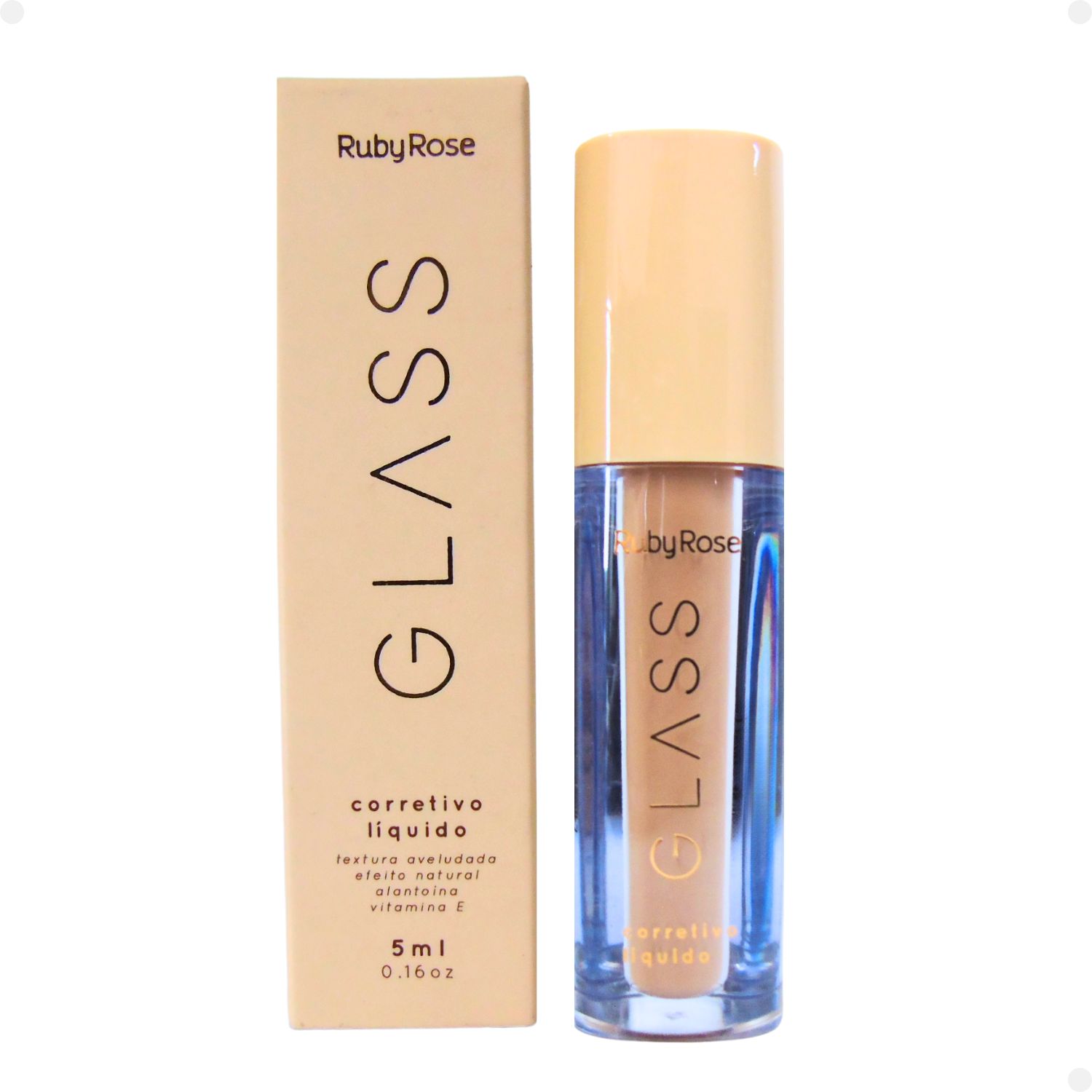 Ruby Rose Glass GCM20 - Corretivo Líquido 5ml