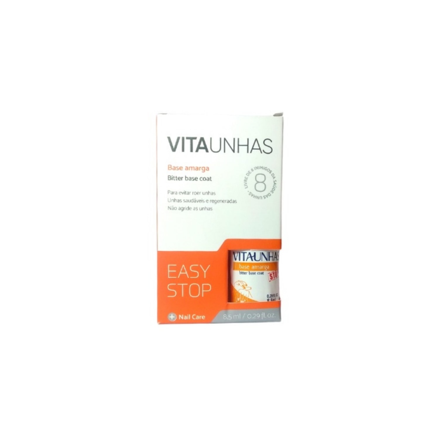 VitaUnhas Stop - Base Amarga para Unhas 8,5ml