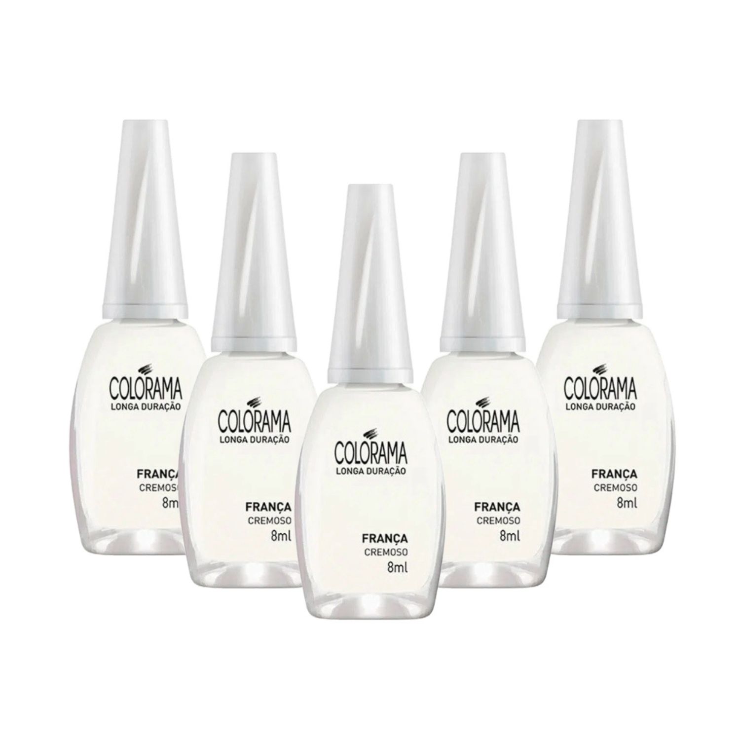 Kit Esmalte Colorama Cremoso Franca (5 unidades)