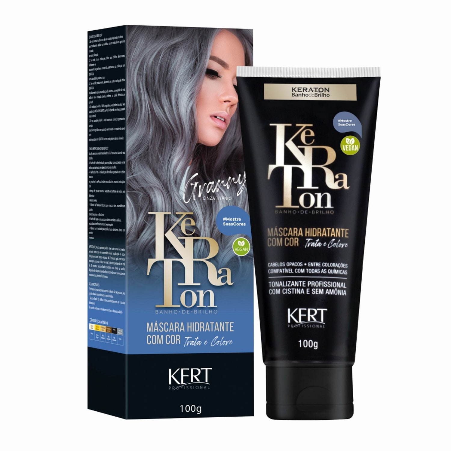 Keraton Banho de Brilho Granny - Tonalizante 100g
