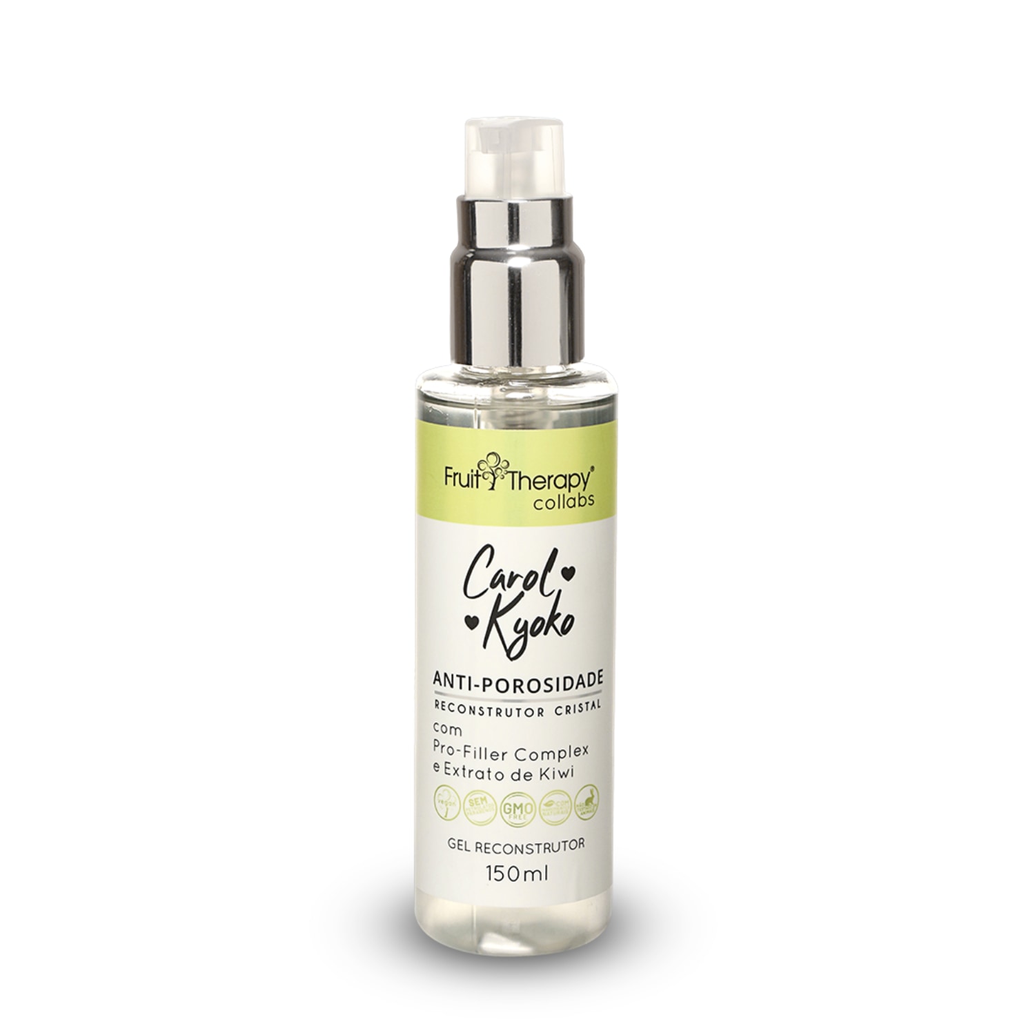 Left Cosméticos Fruit Therapy Collabs Carol Kyoko - Gel Reconstrutor Antiporosidade 150ml