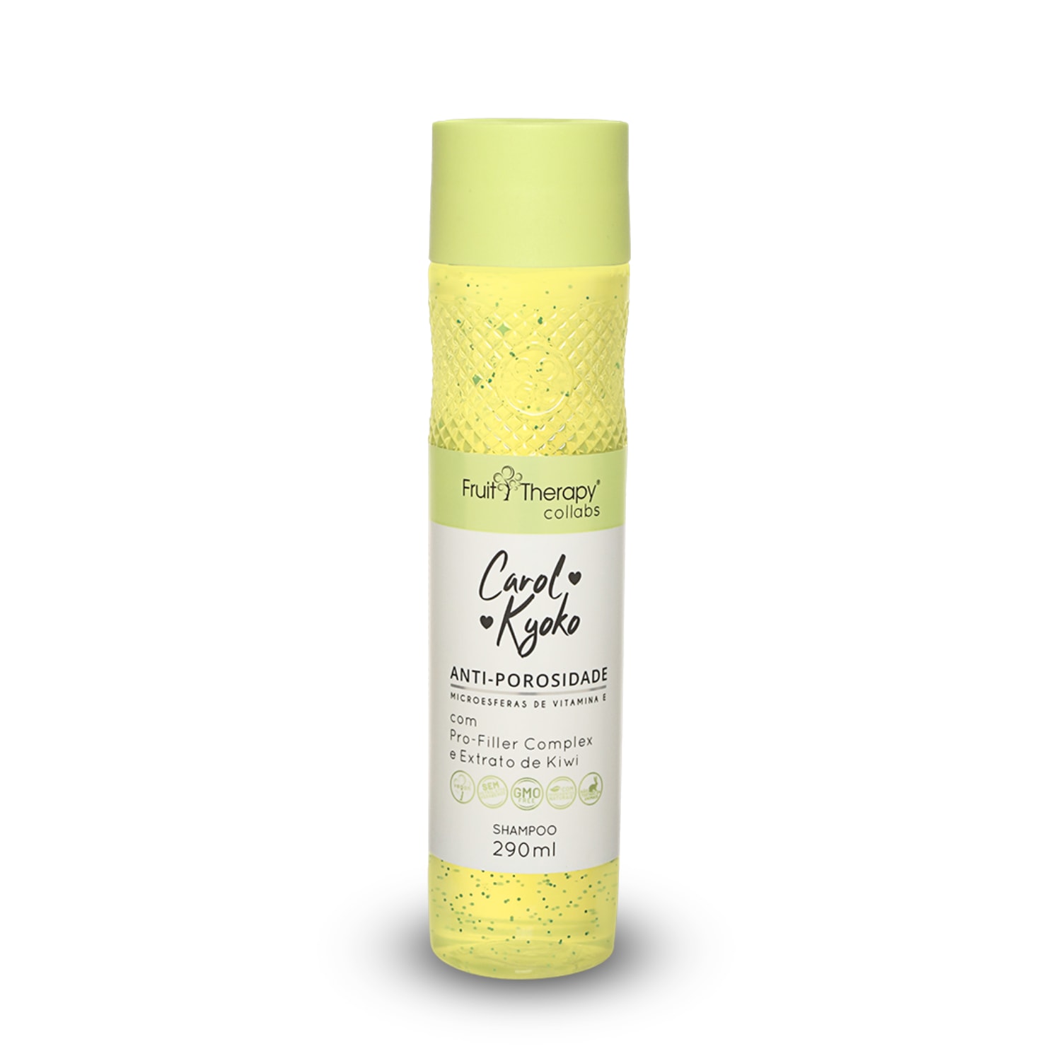 Left Cosméticos Fruit Therapy Collabs Carol Kyoko - Shampoo Antiporosidade 290ml