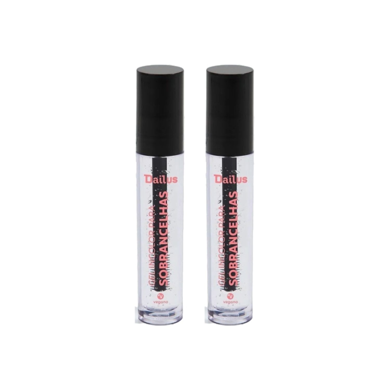Kit Máscara Sobrancelha Dailus Gel Incolor (2 unidades)
