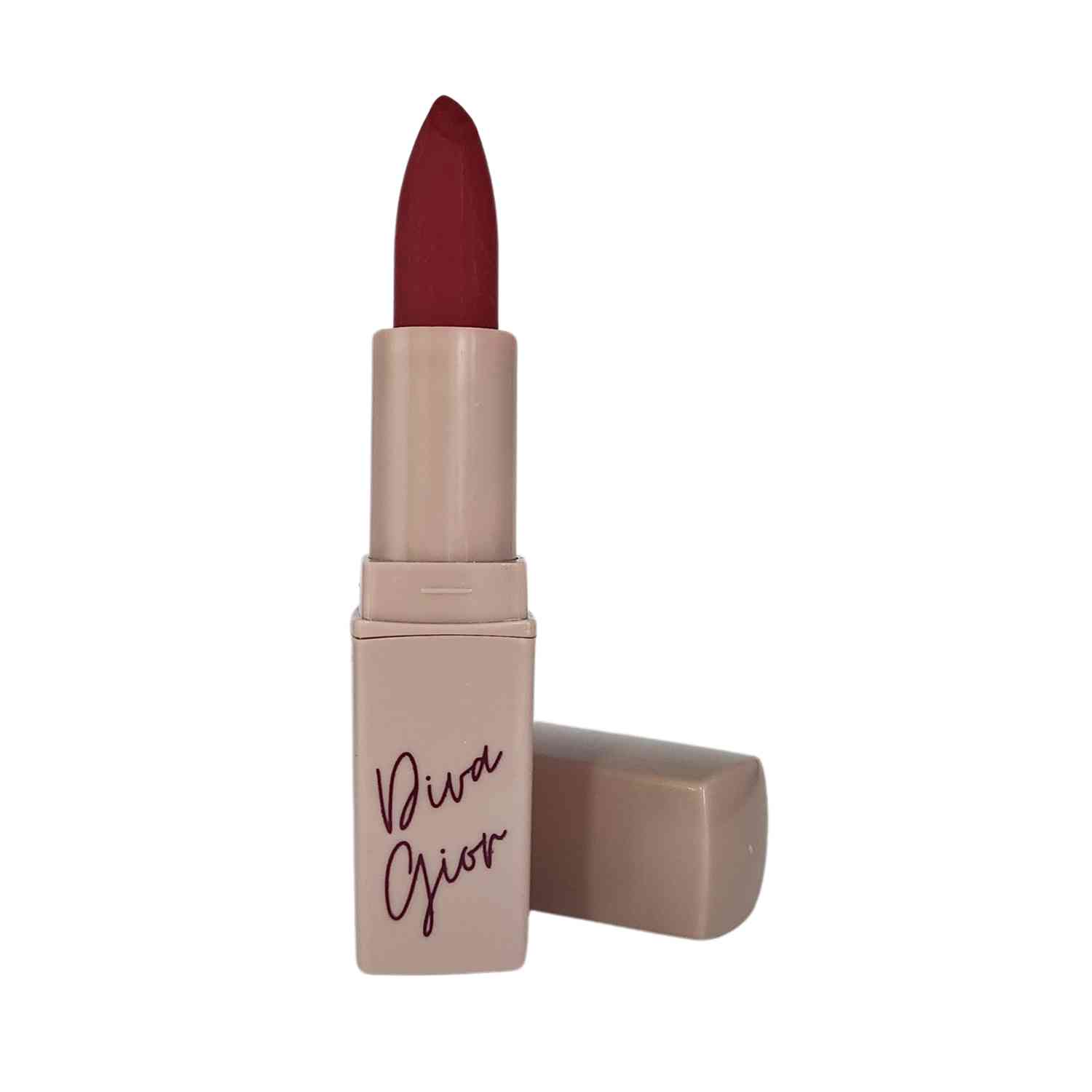Diva Gior Vermelho Marsala DGM 06 - Batom Matte 3,5g