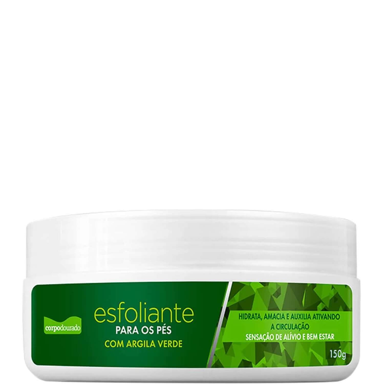 Corpo Dourado Clinic Mais Argila Verde - Esfoliante para os Pés 150g