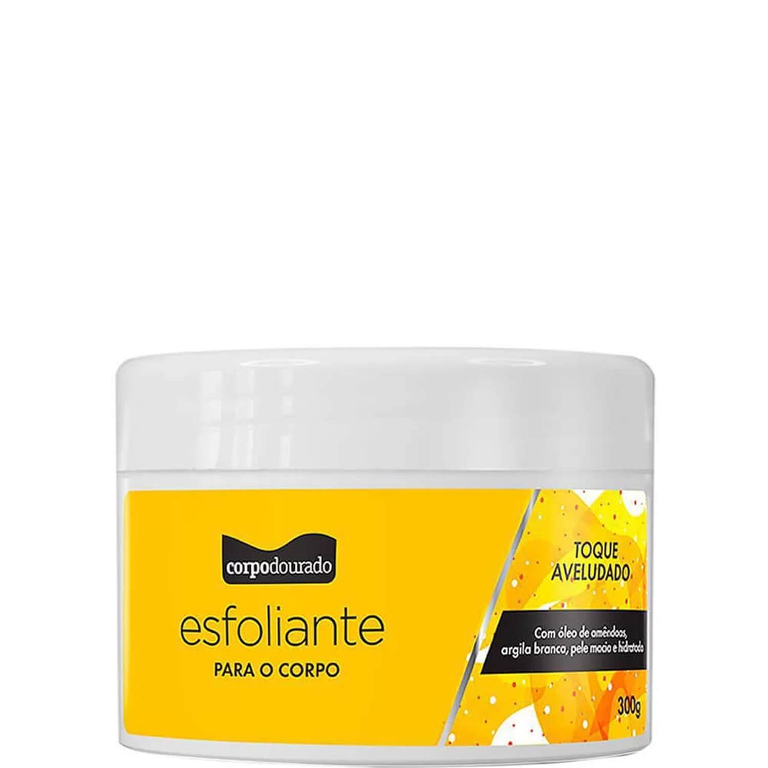Corpo Dourado Clinic Mais com Óleo de Amêndoas - Esfoliante Corporal 300g