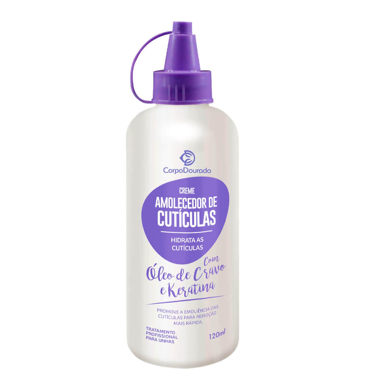 Corpo Dourado Hidratante - Creme Amolecedor de Cutículas 120ml