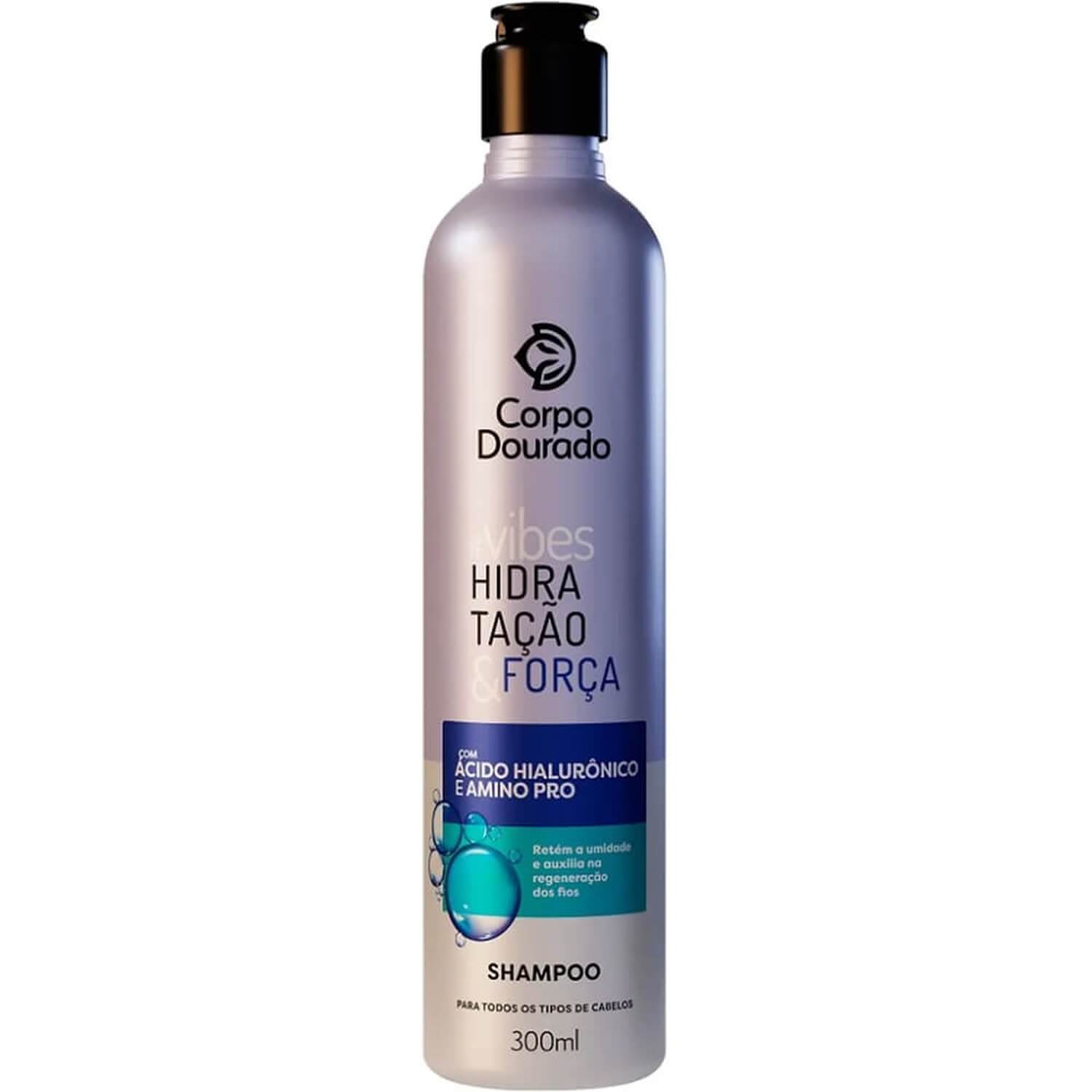 Corpo Dourado Vibes Hidratação - Shampoo 300ml
