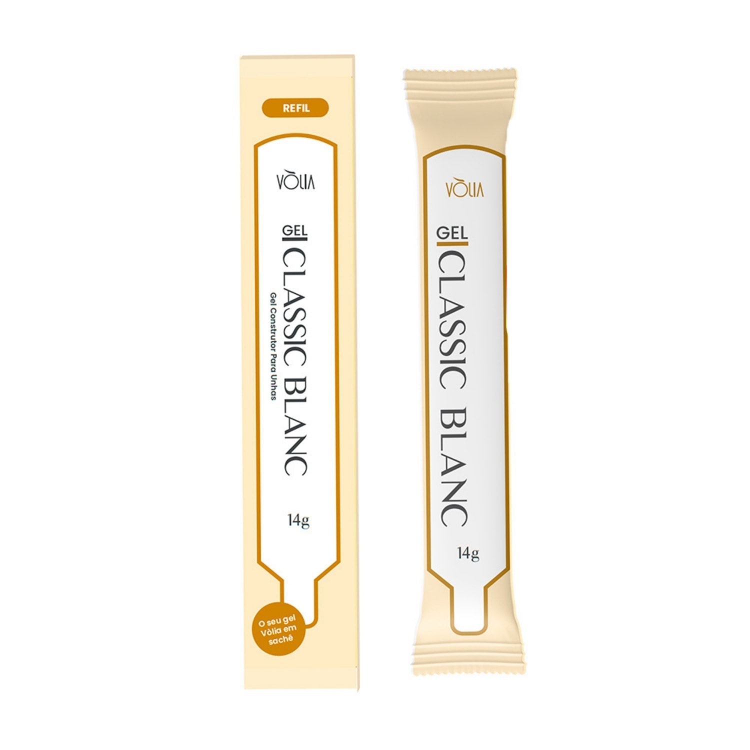 Sache Gel Classic Blanc 14g - Volia