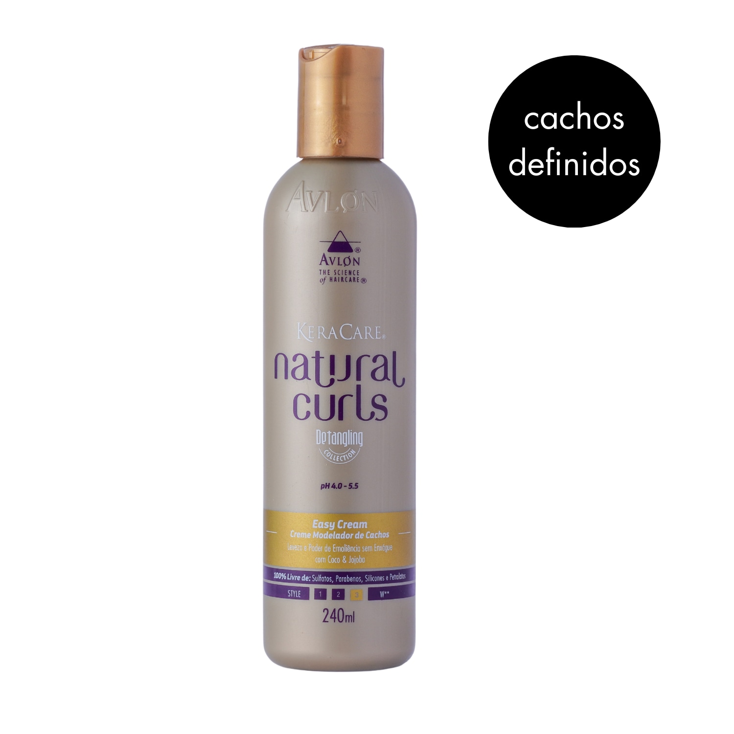 KERACARE NATURAL CURLS EASY CREAM 240 ML