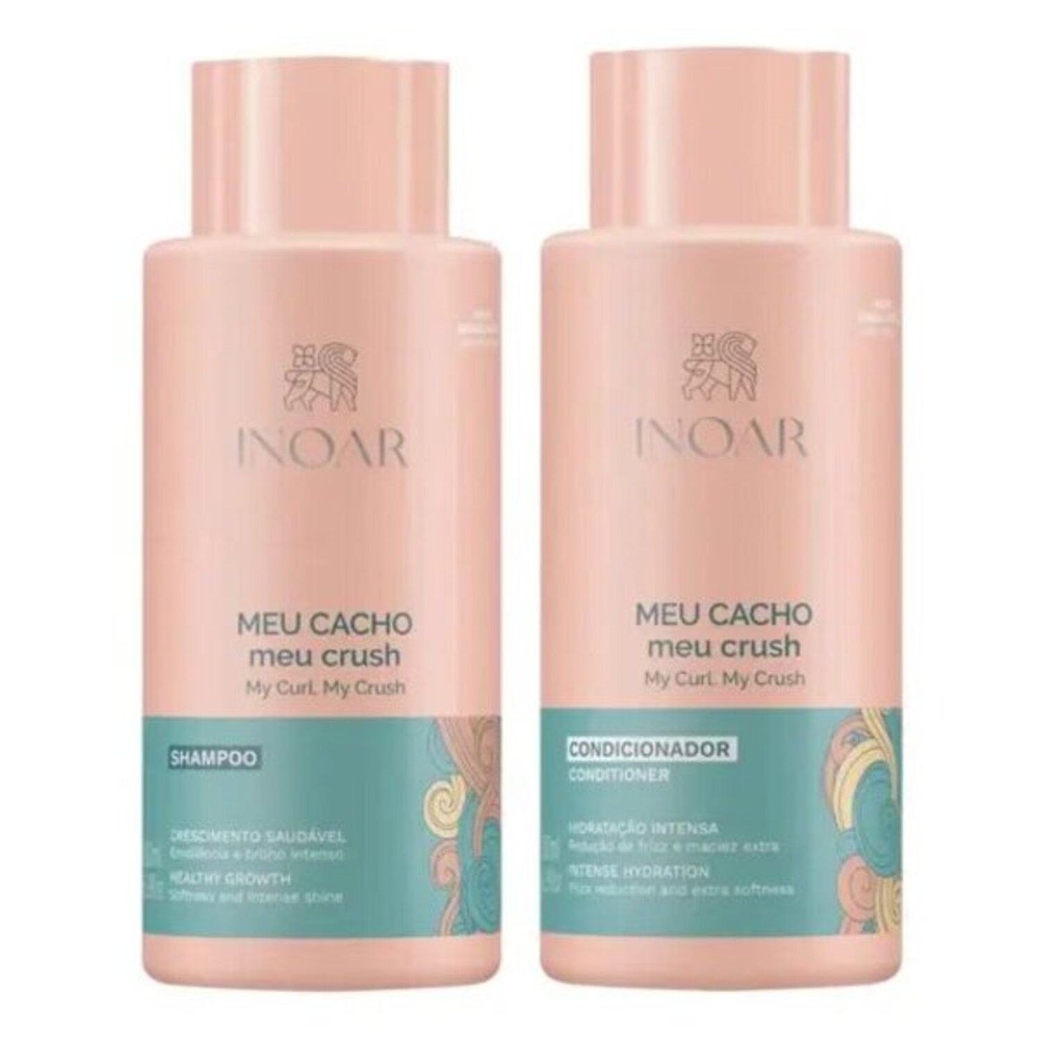Inoar Meu Cacho Meu Crush Kit Shampoo e Condicionador 500ml