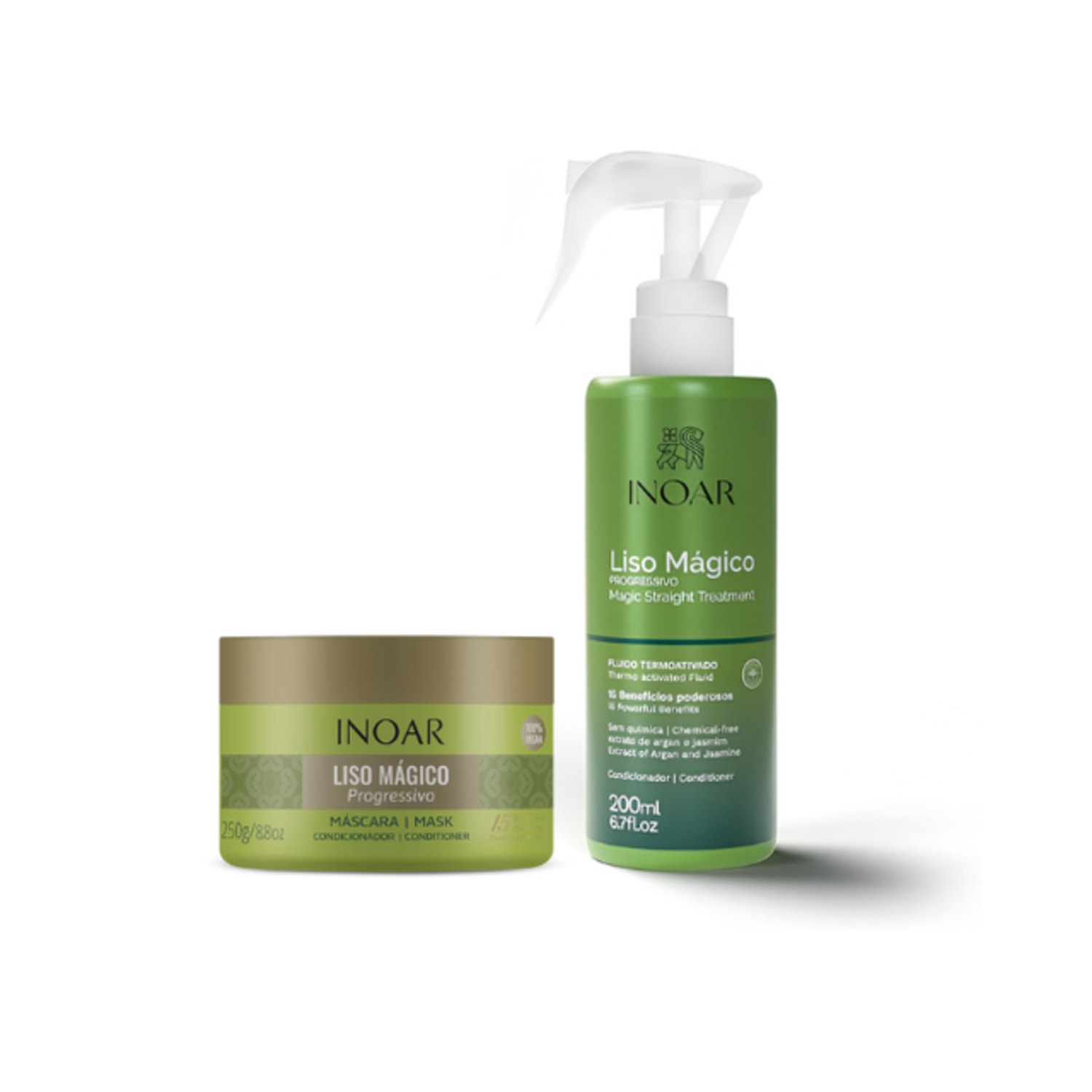 Inoar Kit Liso Mágico 2 Produtos