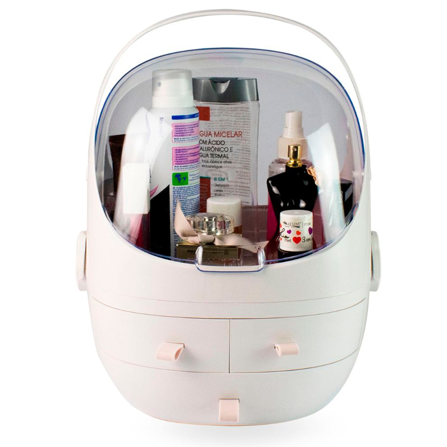 Organizador de Maquiagem e Cosméticos Portátil
