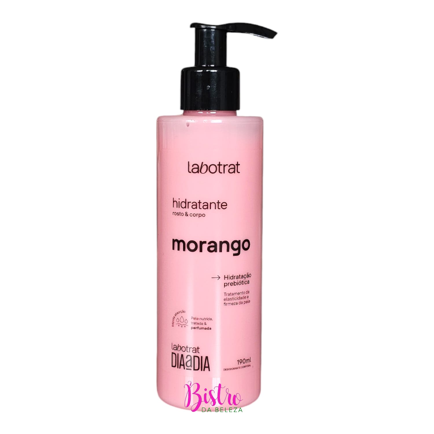 Labotrat Dia a Dia Morango - Creme Hidratante Corporal e Facial 190ml