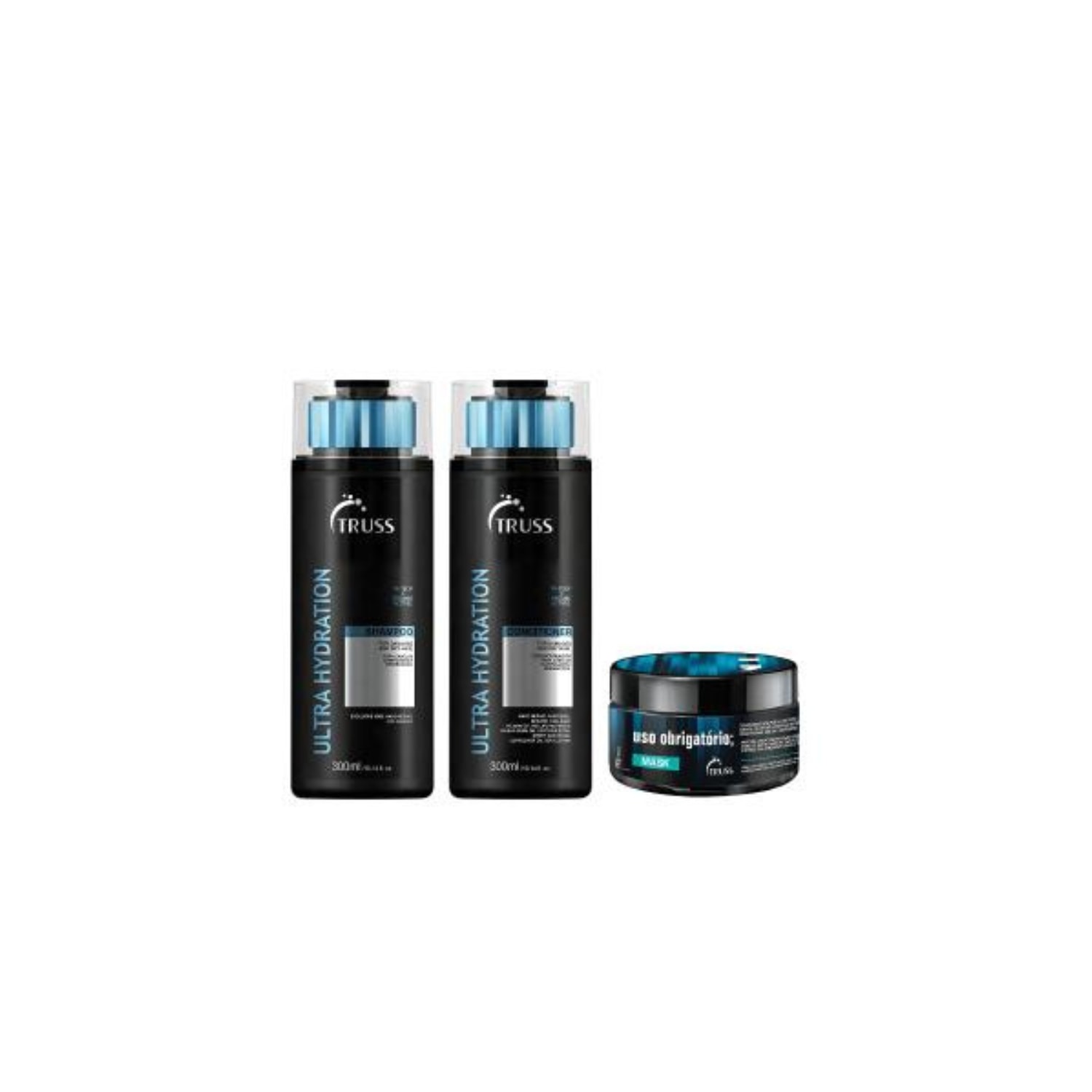 Kit Ultra Hydration Shampoo + Condicionador e Máscara Uso Obrigatório - Truss