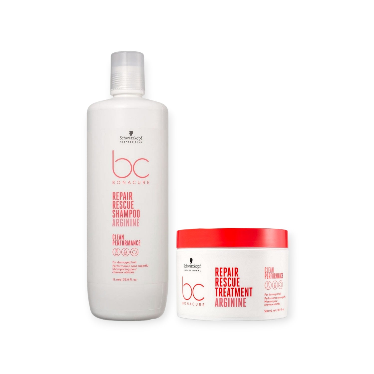 Kit Schwarzkopf Professional BC Bonacure Repair Rescue Duo Salon (2 Produtos)