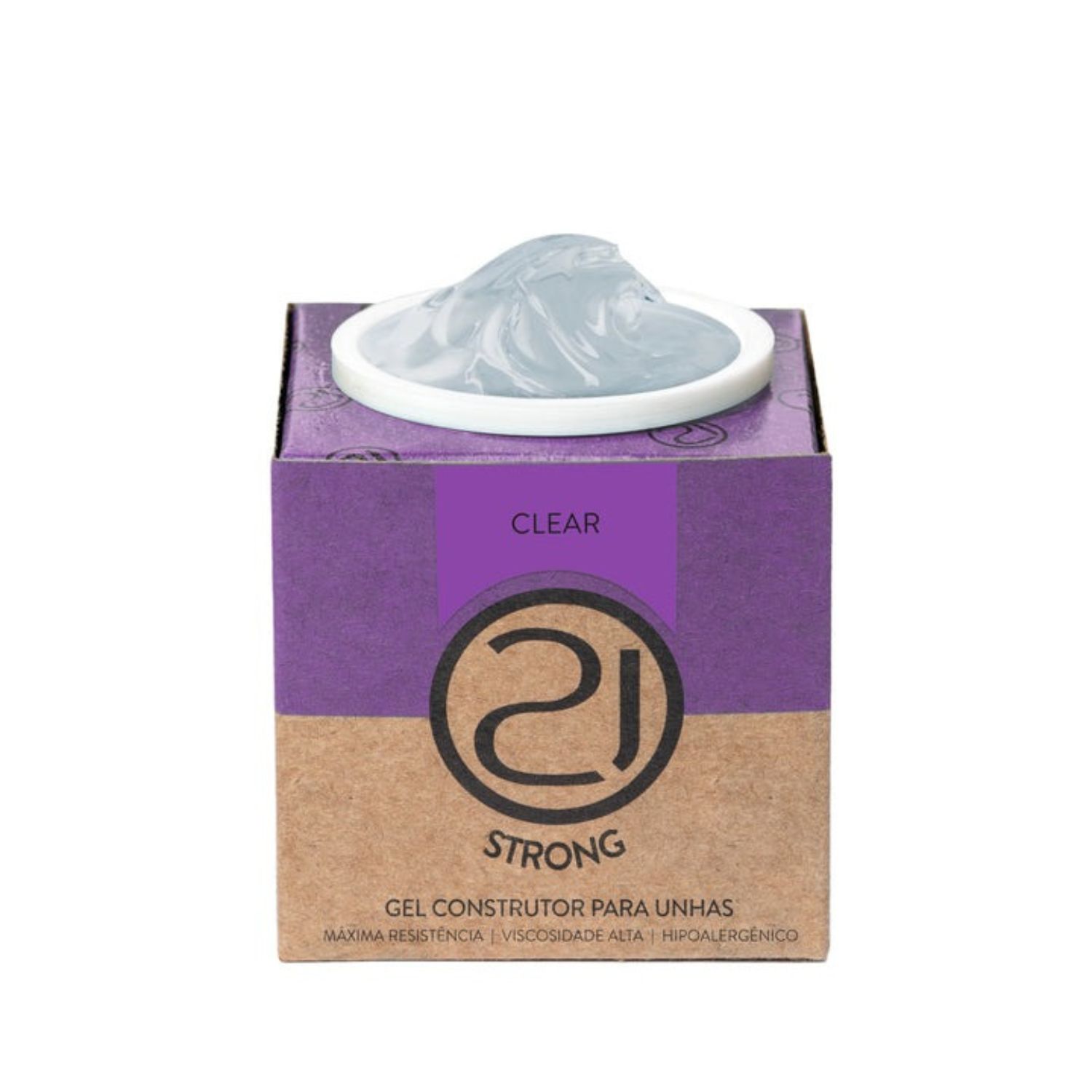 Nails 21 Strong Clear - Gel Construtor para Unhas 34g