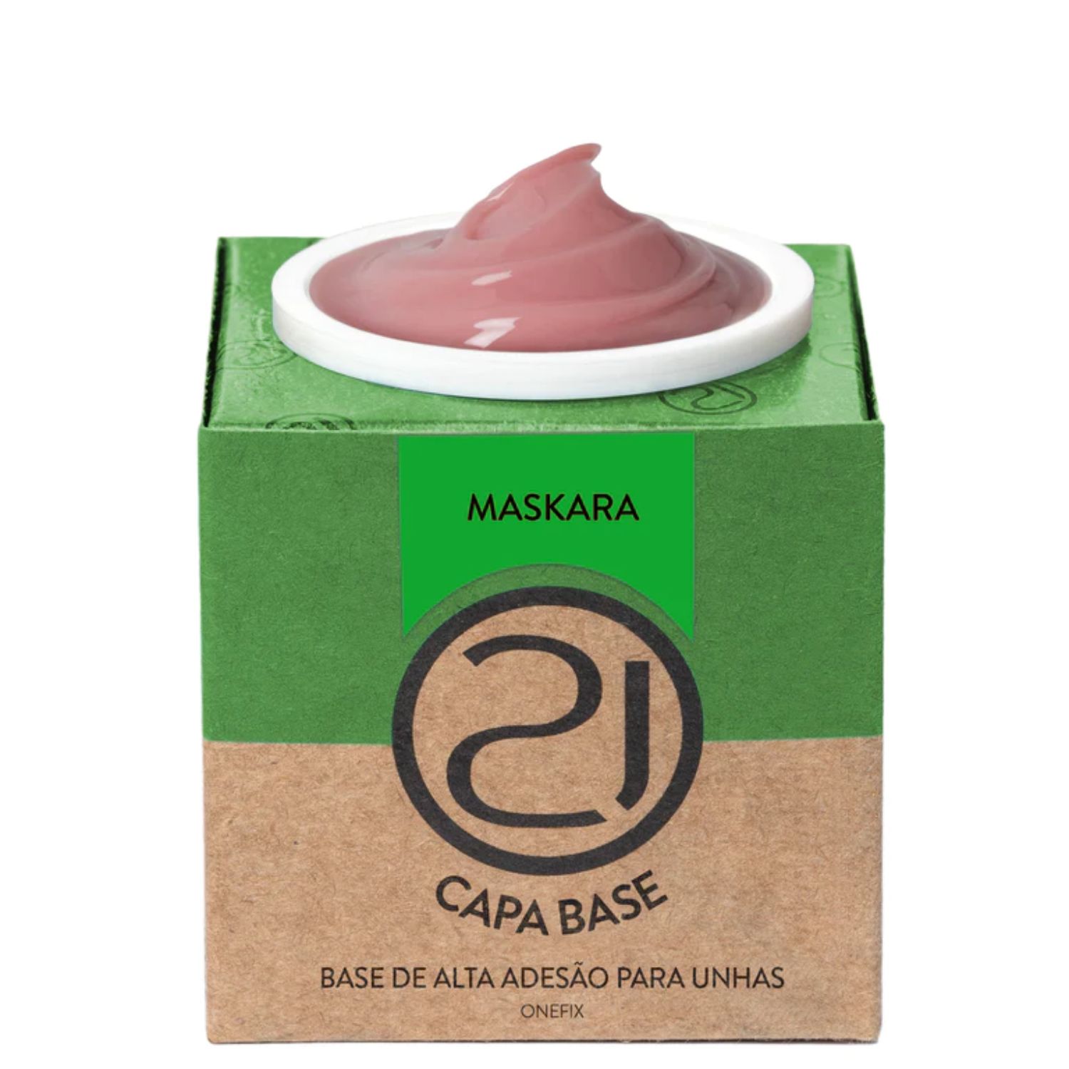 Nails 21 Capa Base Maskara - Base de Alta Adesão para Unhas 28g