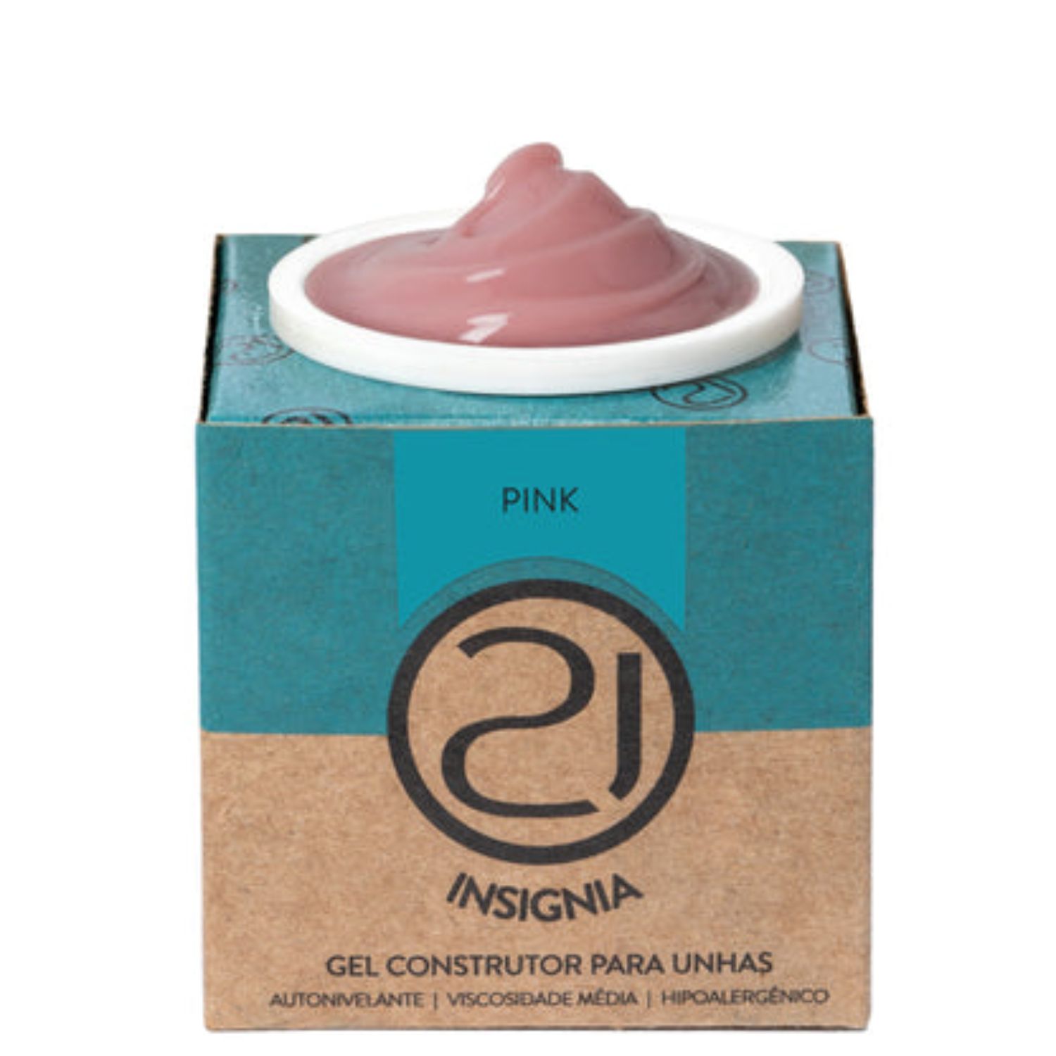 Nails 21 Insignia Pink - Gel Construtor para Unhas 56g