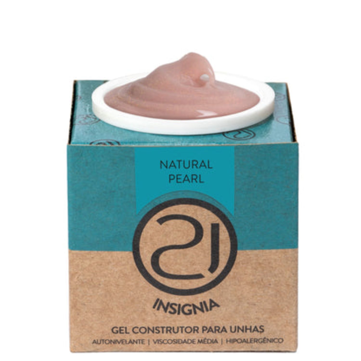 Nails 21 Insignia Natural Pearl - Gel Construtor para Unhas 34g