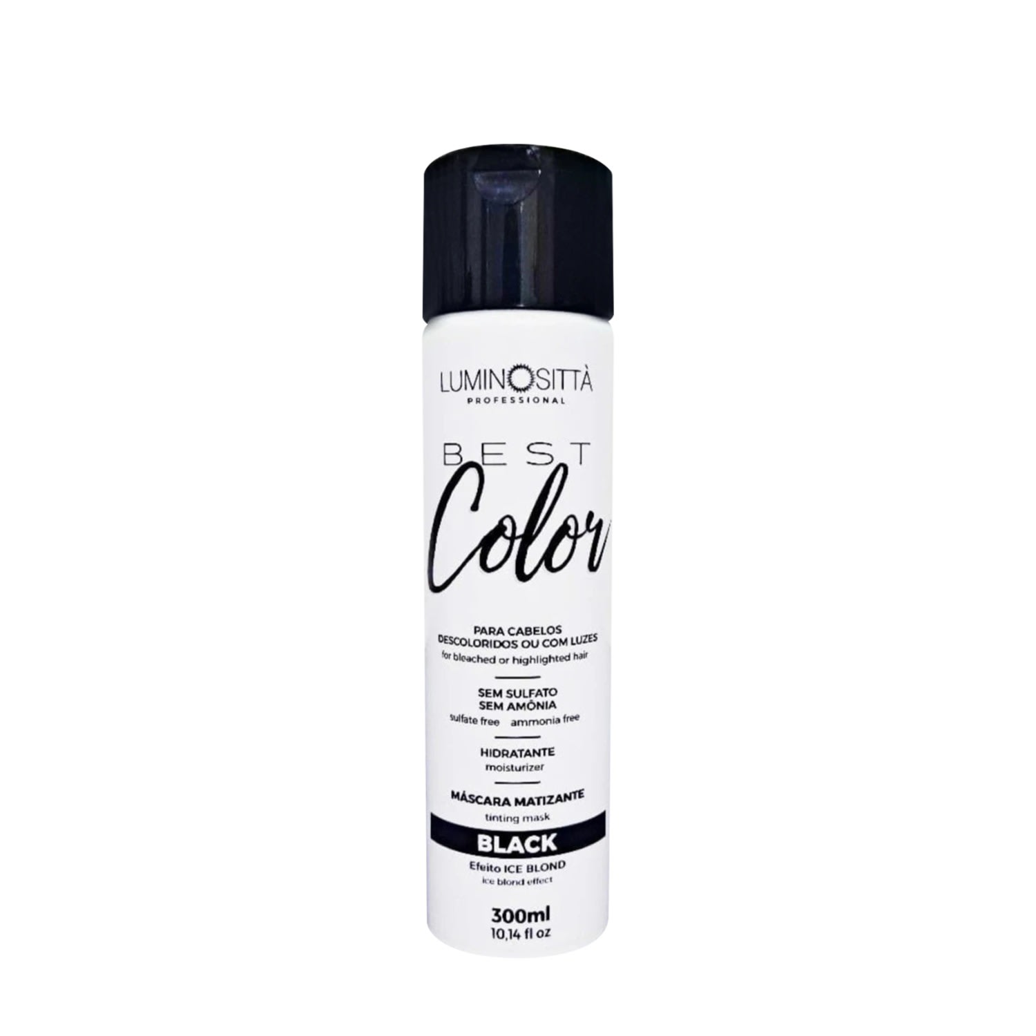 Máscara Matizadora Black Best Color 300ml Luminosittà