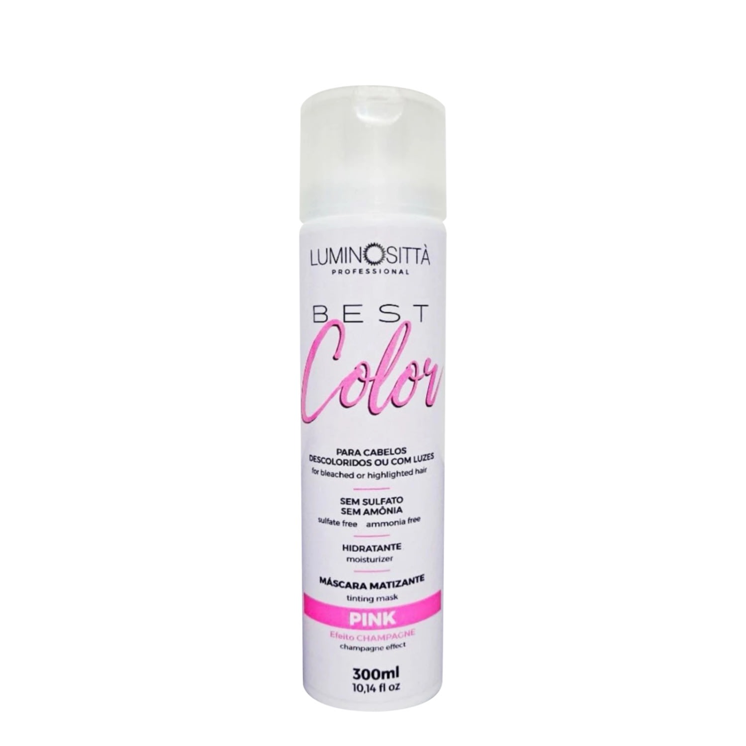 Máscara Matizadora Pink Best Color 300ml Luminosittà
