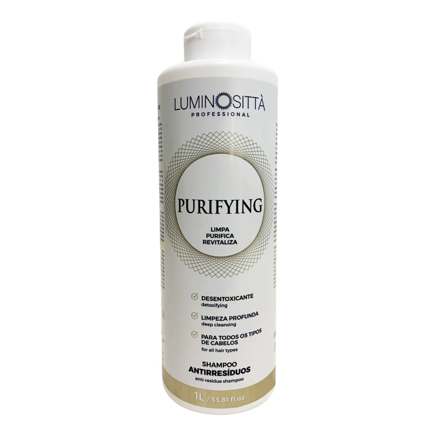 Shampoo Detox Purifying Purificante 1 Litro Luminosittà