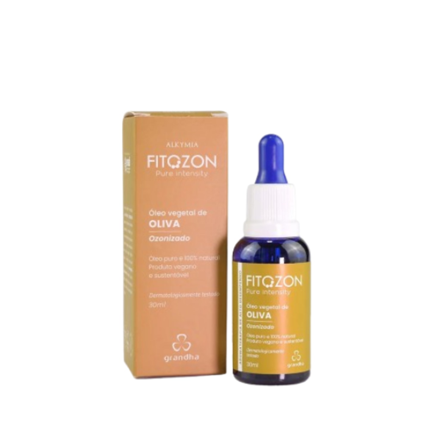 Fitozon Oliva - Óleo Vegetal Ozonizado Antibacteriano 30ml