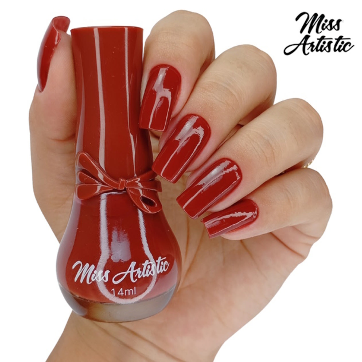 MISS ARTISTIC - Esmalte Cremoso Lacinho - B305 - Coleção Atemporal - 14ml