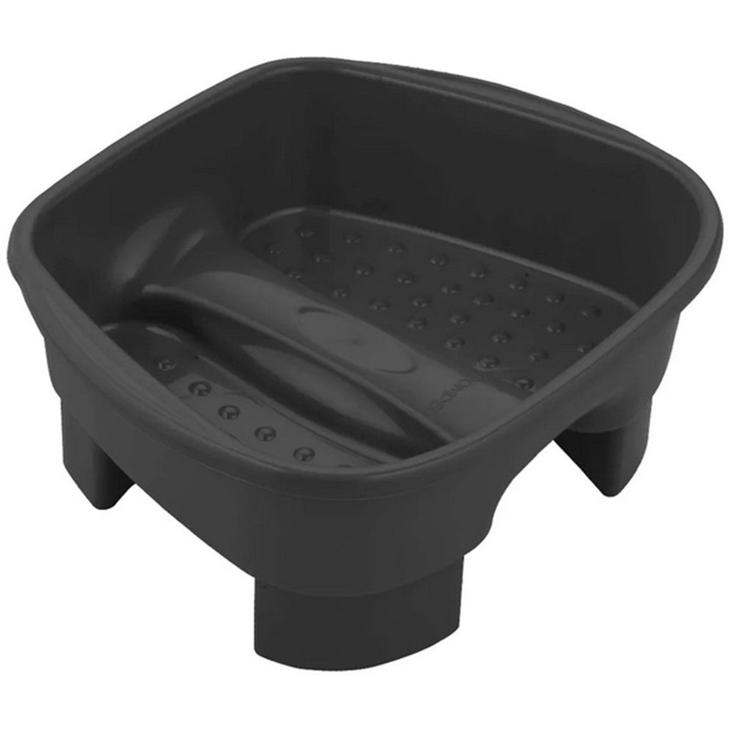 Bacia de Pedicure Dompel com Pedestal Preto