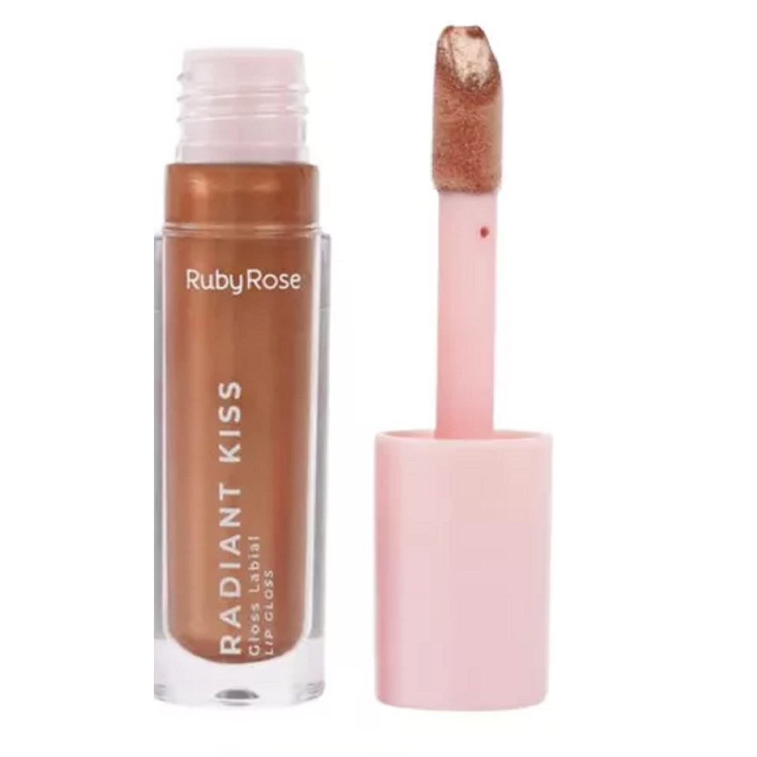 Gloss Labial Radiant Kiss Ruby Rose Linha Rosa Cor RK40