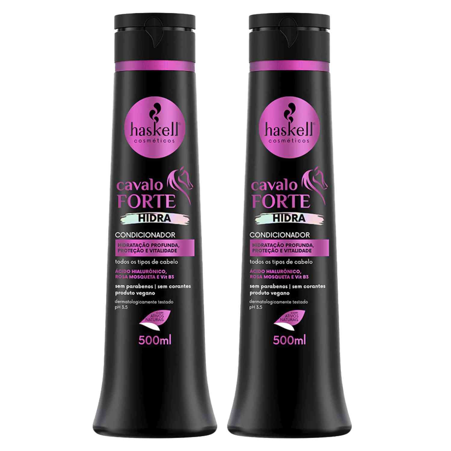 Kit Haskell Cavalo Forte Hidra Duo 300ml