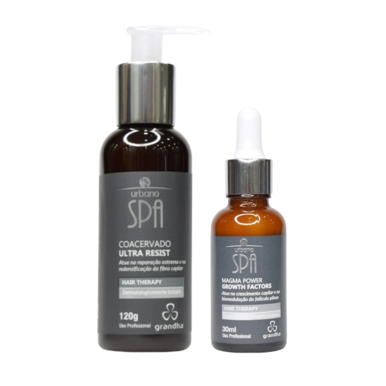 Reconstrutor Coacervado + Magma Power Urbano Spa Black